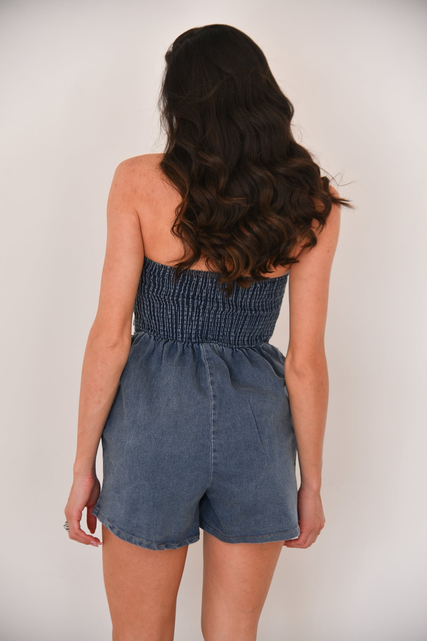 Jumpsuit Denim corta