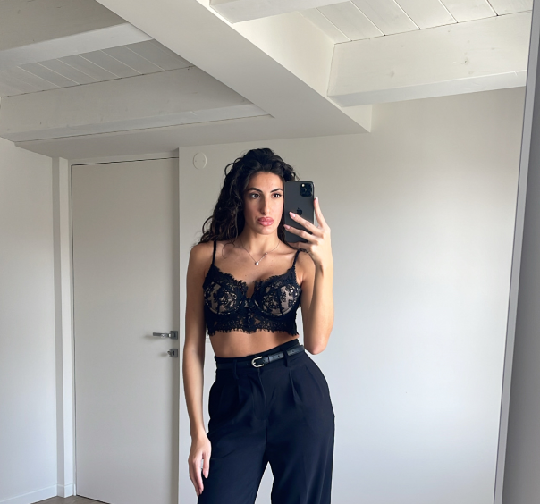 Bralette in Pizzo Nera