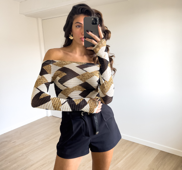 Maglia Kylie Geometric